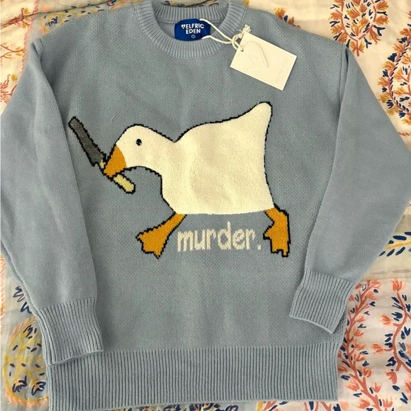 New Aelfric Eden goose knit sweater size small men’s - Picture 2 of 10